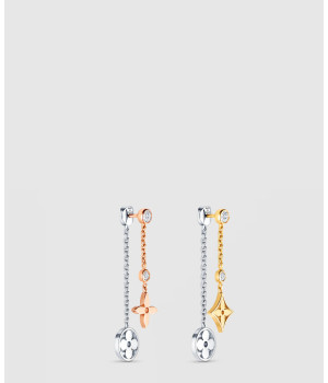 18K 하이엔드 미러급 루이비통 이딜 블라썸 긴 귀걸이 Q96413