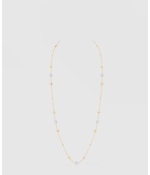 18K 하이엔드 미러급 루이비통 이딜 블라썸 긴 목걸이 Q94191