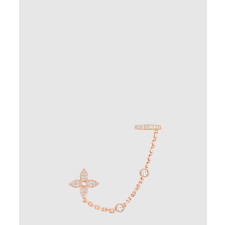 18K 하이엔드 미러급 루이비통 이딜 블라썸 모노 체인 귀걸이 Q96836