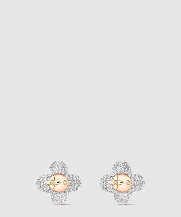 18K 하이엔드 미러급 루이비통 비비엔 귀걸이 Q16742