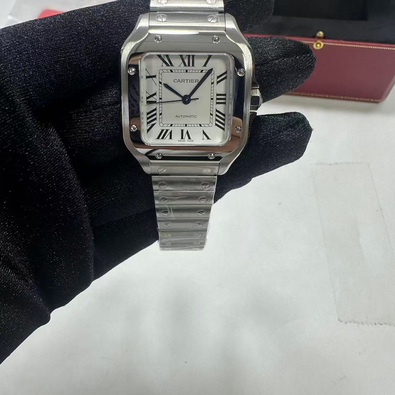 2026년 3월 15일 이*화 님 까르띠에 산토스 검품 및 출고