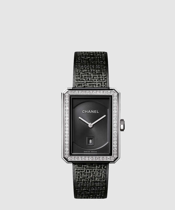 샤넬 보이프렌드 트위드 34.6mm H5318